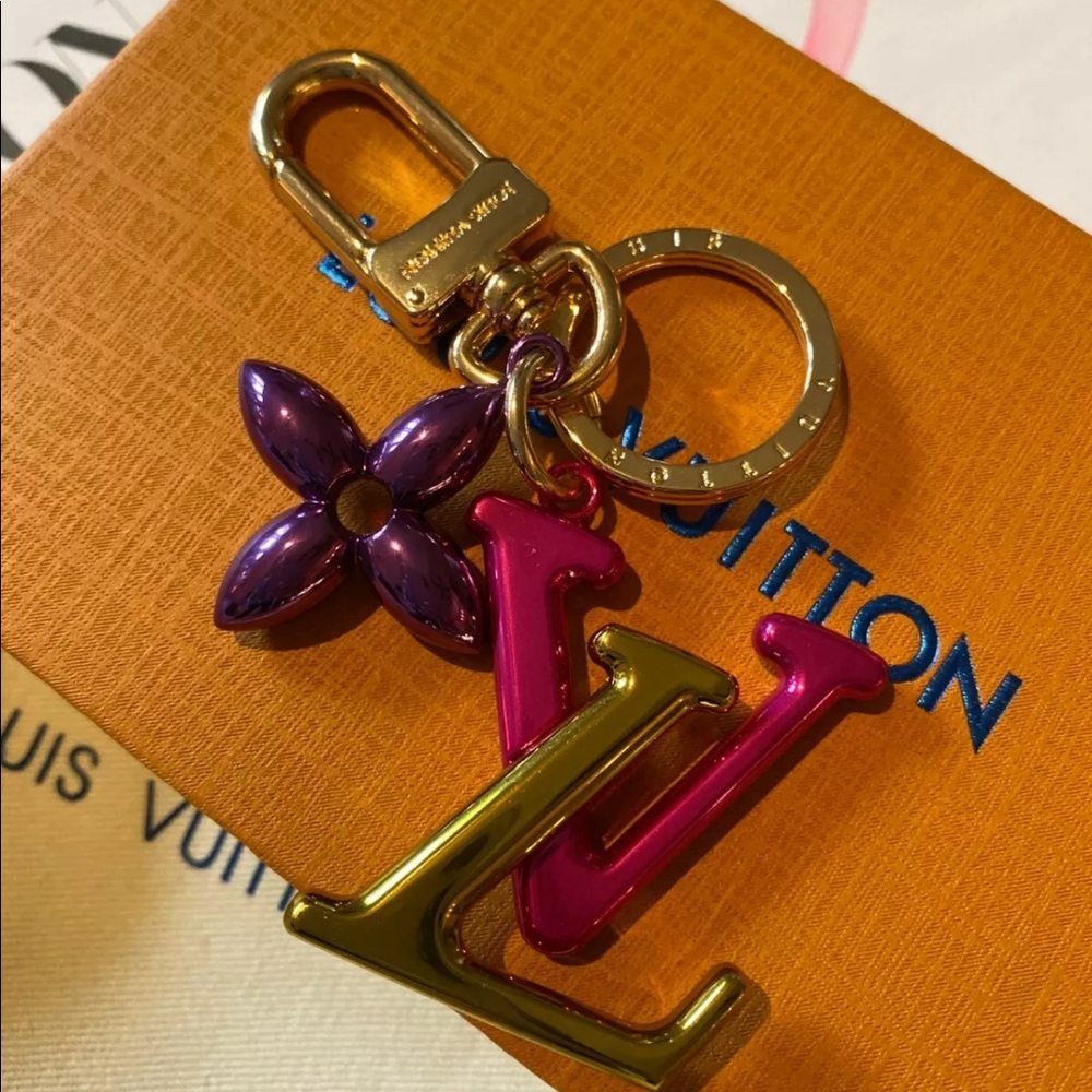 Louis Vuitton Key Holder or Bag Charm item#M63749